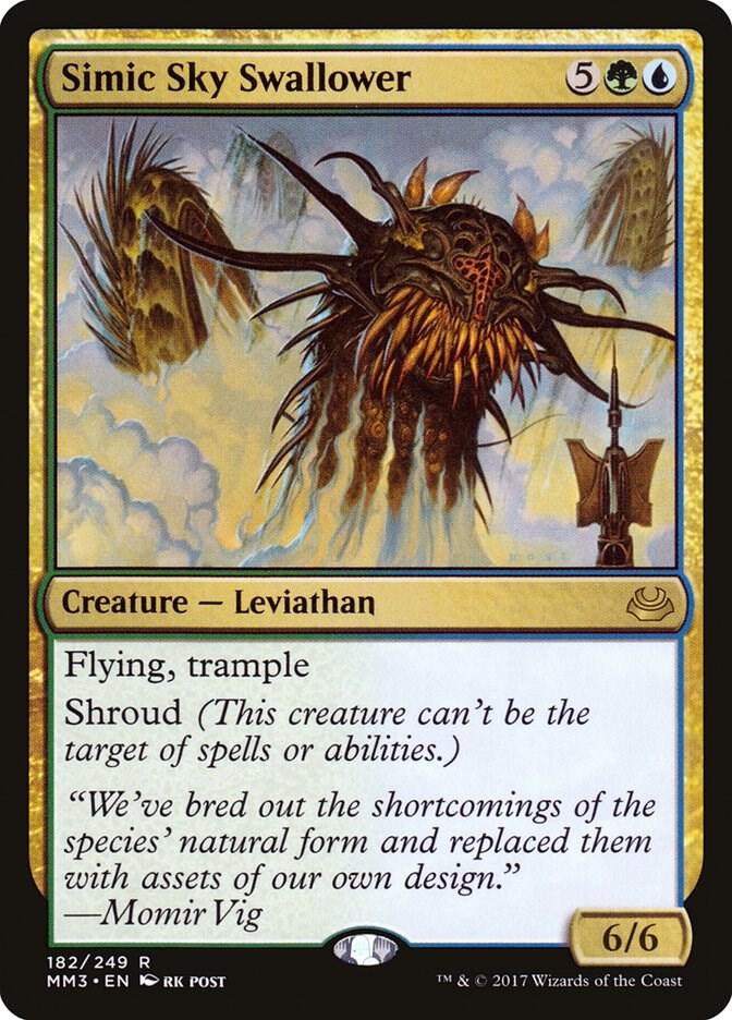 Simic Sky Swallower 182/249 (Modern Masters 2017)  - Foil | Chromatic Games