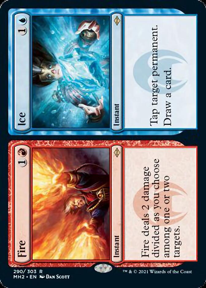 Fire // Ice (Foil Etched) [Modern Horizons 2] | Chromatic Games