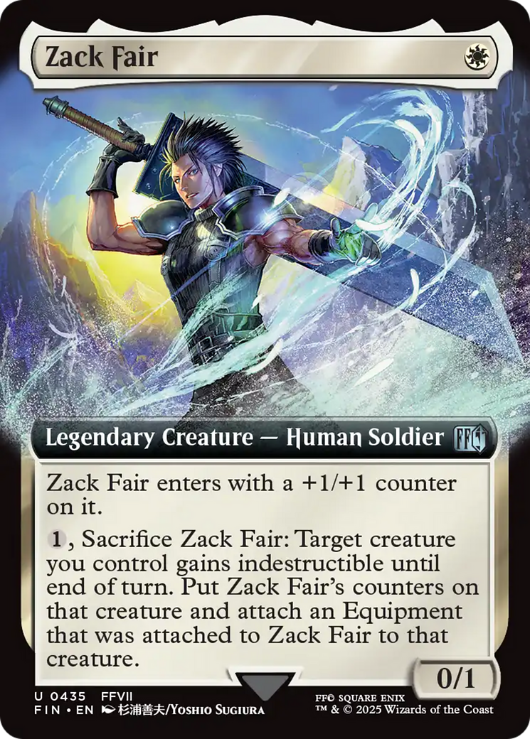 Zack Fair (Extended Art) [FINAL FANTASY] | Chromatic Games