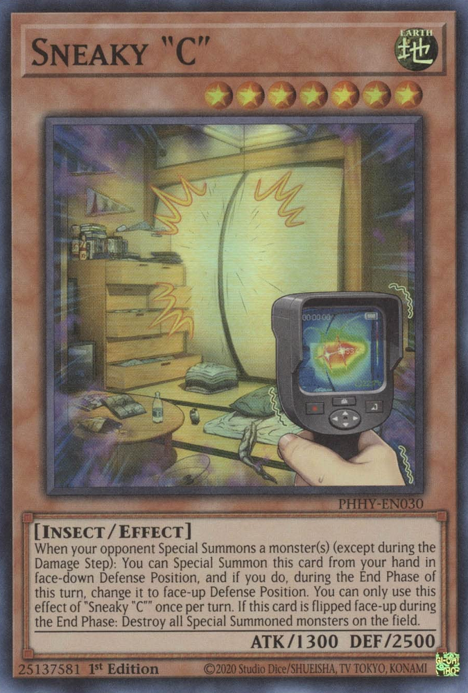 Sneaky "C" [PHHY-EN030] Super Rare | Chromatic Games