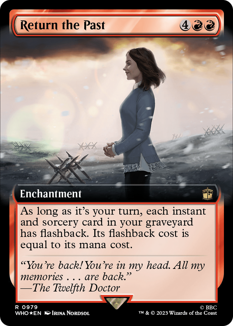 Return the Past (Extended Art) (Surge Foil) [Doctor Who] | Chromatic Games