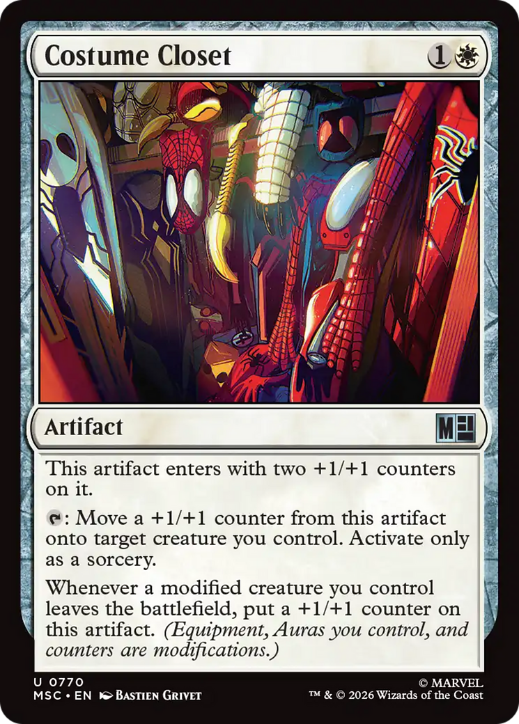 Costume Closet [Marvel Super Heroes Commander] | Chromatic Games