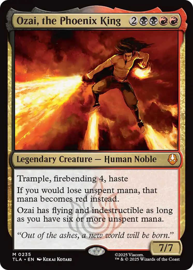 Ozai, the Phoenix King [Avatar: The Last Airbender] | Chromatic Games
