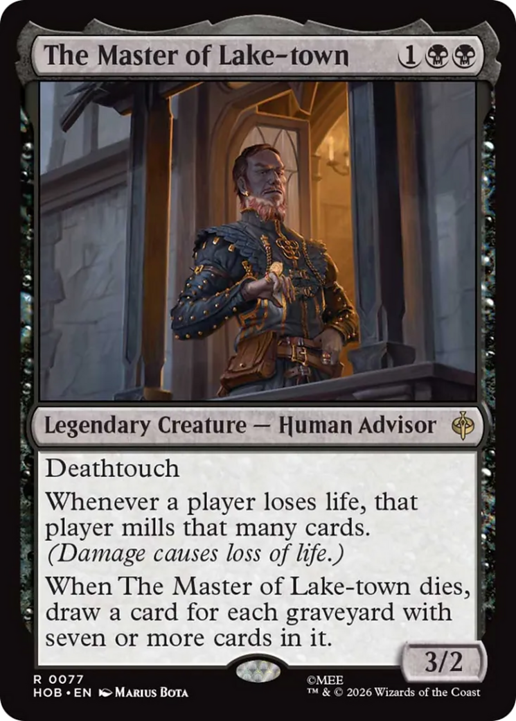 The Master of Lake-town [The Hobbit] | Chromatic Games