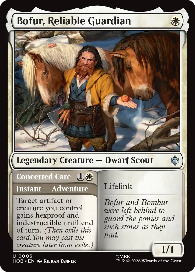 Bofur, Reliable Guardian [The Hobbit] | Chromatic Games