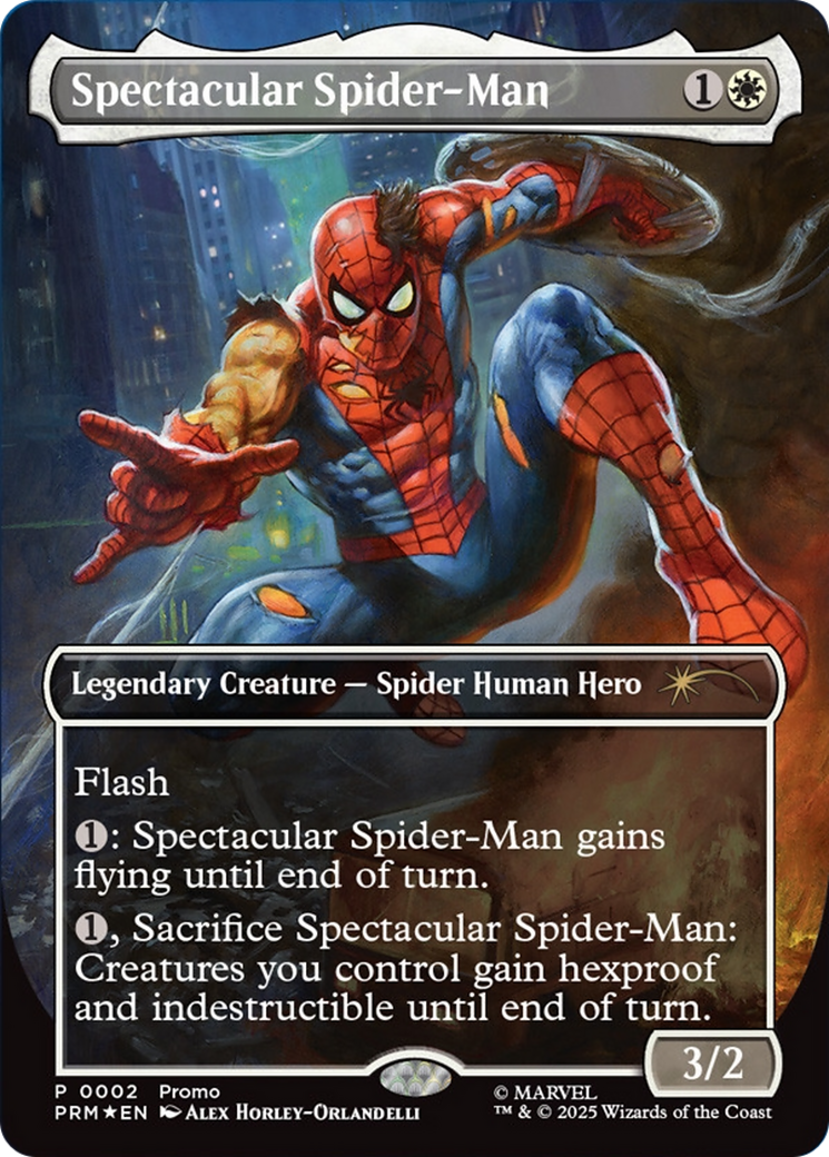 Spectacular Spider-Man (Borderless) [Media Promos] | Chromatic Games