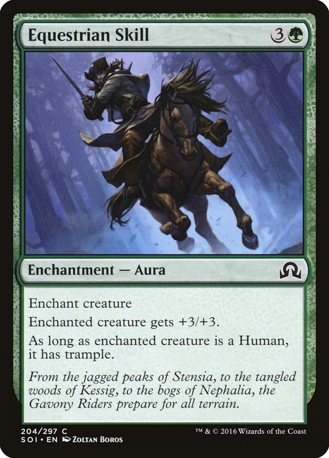 Equestrian Skill 204/297 (Shadows over Innistrad)  | Chromatic Games