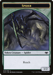 Shapeshifter // Spider Double-Sided Token [Modern Horizons Tokens] | Chromatic Games