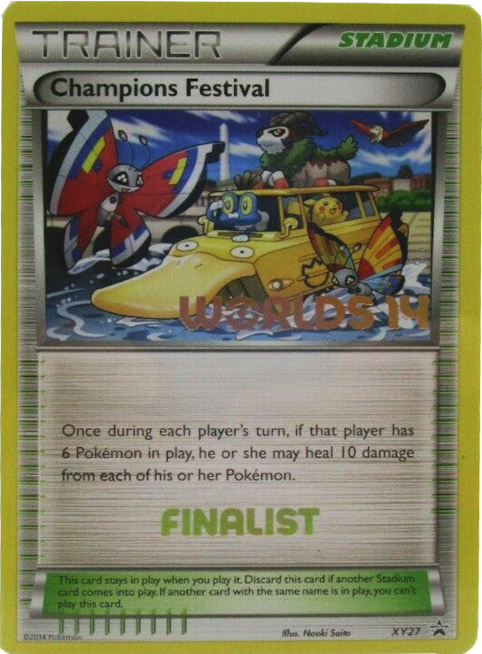 Champions Festival (XY27) (2014 Finalist) [XY: Black Star Promos] | Chromatic Games