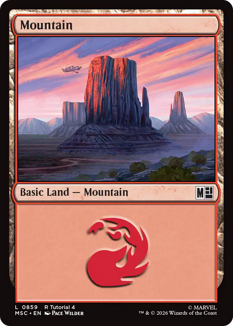 Mountain (0859) [Marvel Super Heroes Commander] | Chromatic Games