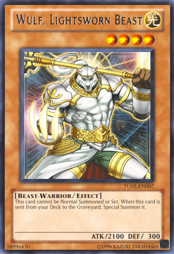 Wulf, Lightsworn Beast [TU05-EN007] Rare | Chromatic Games