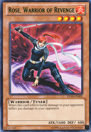 Rose, Warrior of Revenge (Green) [DL16-EN005] Rare | Chromatic Games