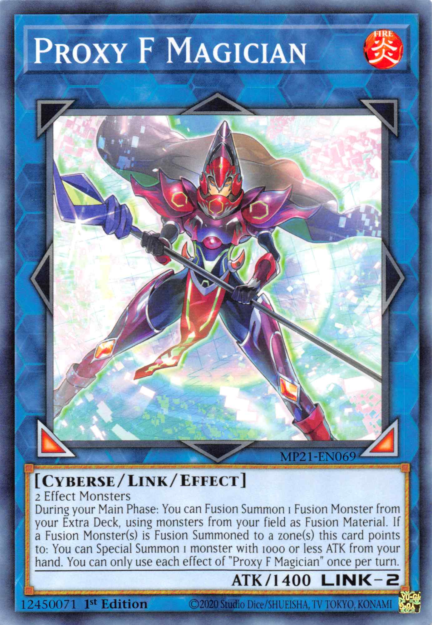 Proxy F Magician [MP21-EN069] Common | Chromatic Games
