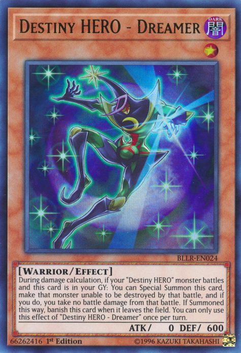 Destiny Hero - Dreamer [BLLR-EN024] Ultra Rare | Chromatic Games