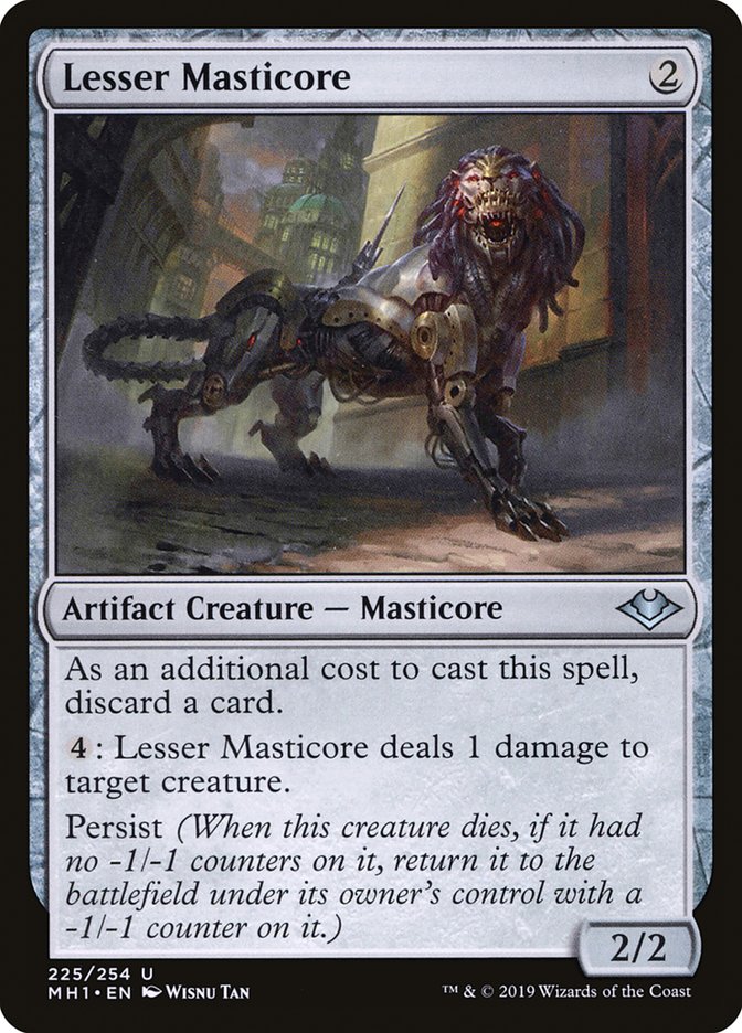 Lesser Masticore [Modern Horizons] | Chromatic Games