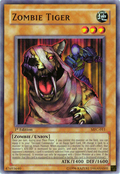 Zombie Tiger [MFC-011] Common | Chromatic Games