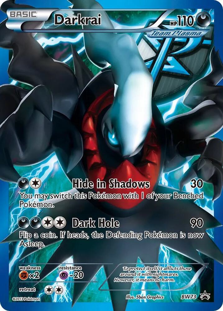 Darkrai Team Plasma BW73 (Black and White Promos)  - Holofoil | Chromatic Games