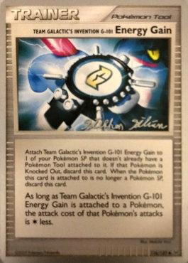 Team Galactic's Invention G-101 Energy Gain (116/127) (Luxdrill - Stephen Silvestro) [World Championships 2009] | Chromatic Games