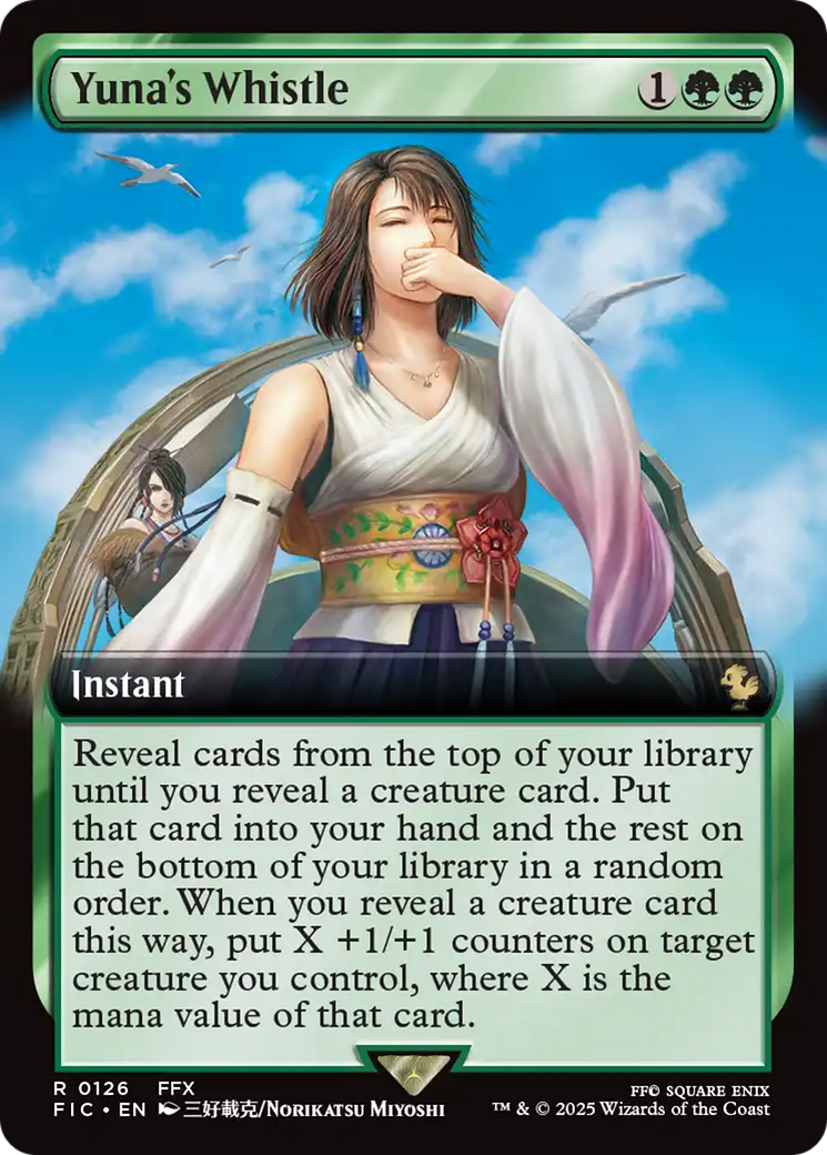 Yuna's Whistle (Extended Art) [FINAL FANTASY Commander] | Chromatic Games
