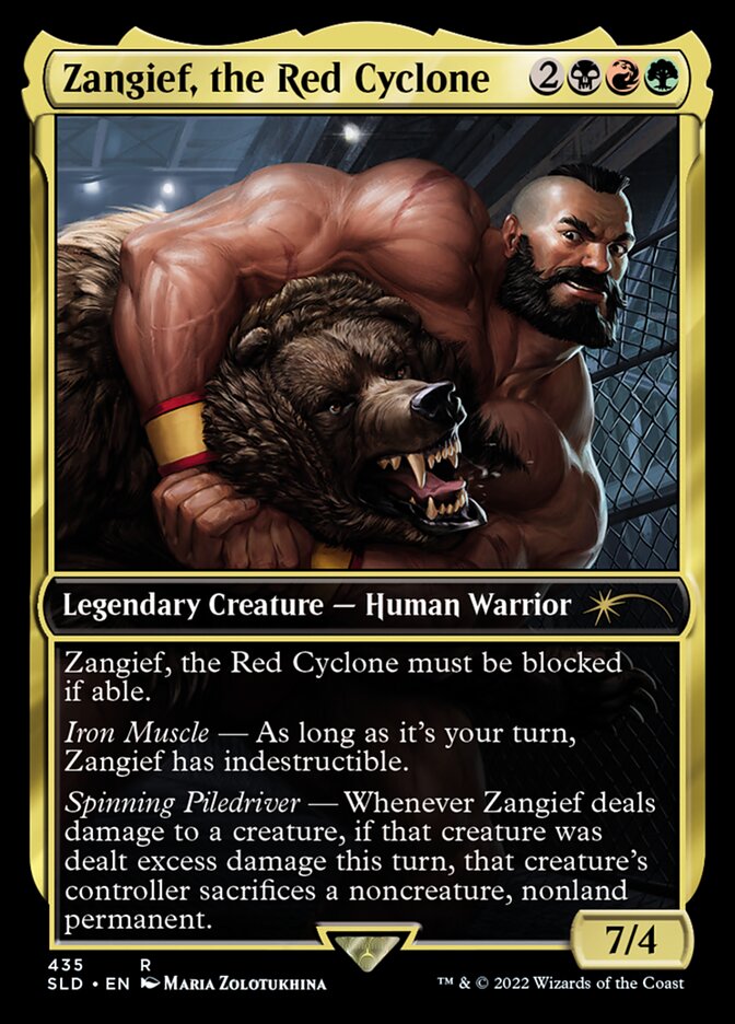 Zangief, the Red Cyclone [Secret Lair Drop Series] | Chromatic Games