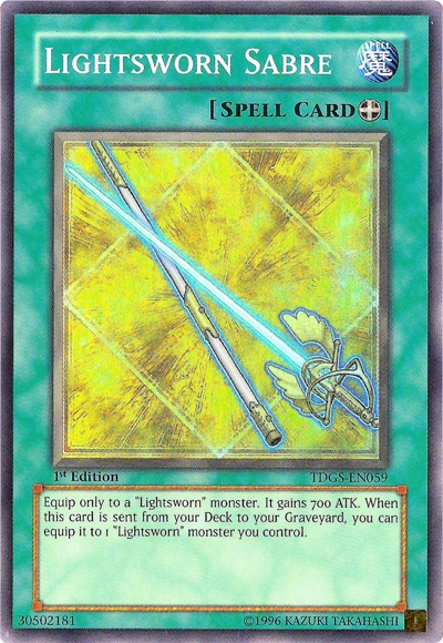 Lightsworn Sabre [TDGS-EN059] Super Rare | Chromatic Games