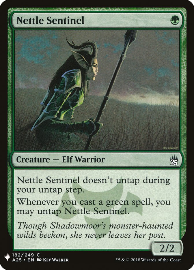 Nettle Sentinel [Mystery Booster] | Chromatic Games