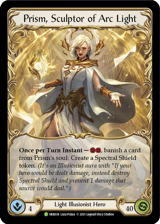 Prism, Sculptor of Arc Light [HER038] (Promo)  Rainbow Foil | Chromatic Games