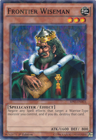 Frontier Wiseman [BP03-EN003] Shatterfoil Rare | Chromatic Games