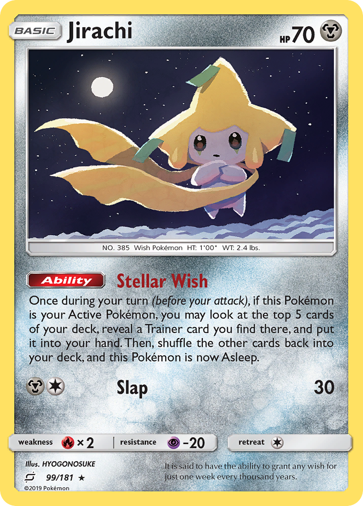 Jirachi (99/181) [Sun & Moon: Team Up] | Chromatic Games