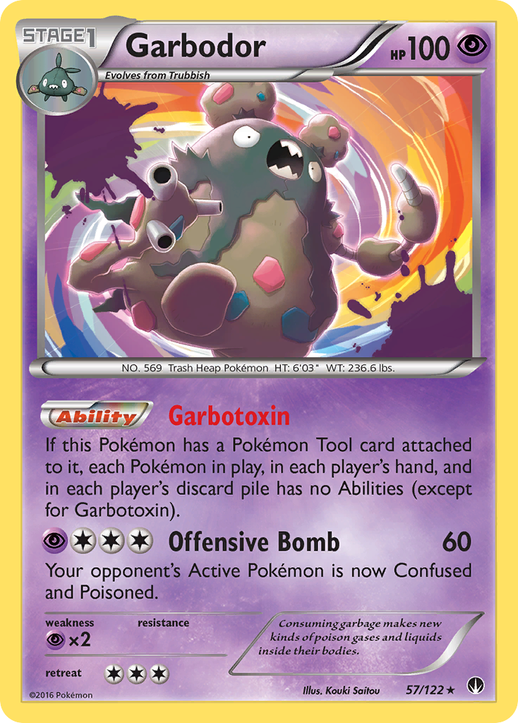 Garbodor (57/122) [XY: BREAKpoint] | Chromatic Games