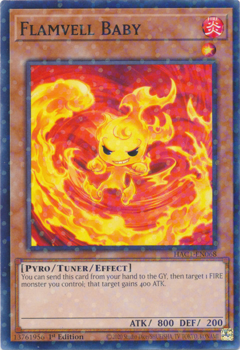 Flamvell Baby (Duel Terminal) [HAC1-EN068] Common | Chromatic Games