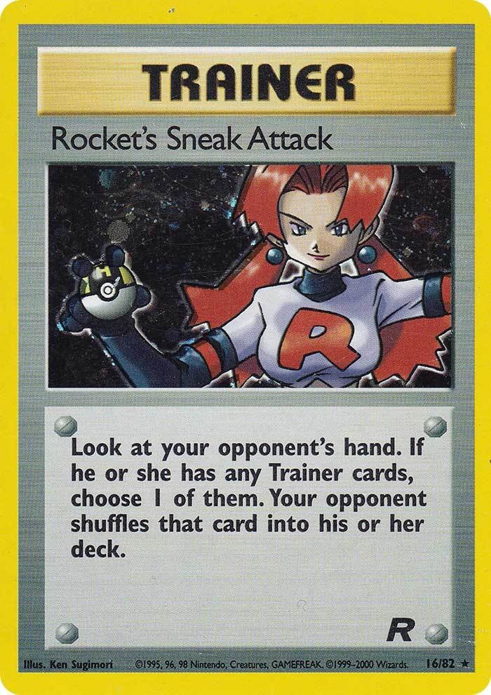 Rocket's Sneak Attack (16/82) [Team Rocket Unlimited] | Chromatic Games