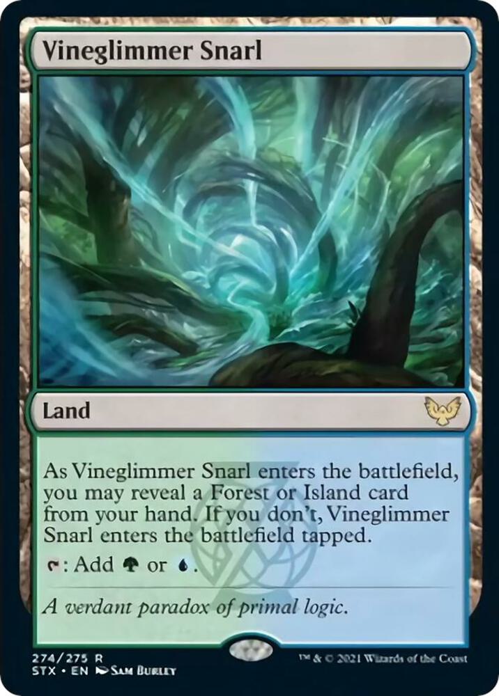 Vineglimmer Snarl 274 (Strixhaven: School of Mages)  | Chromatic Games