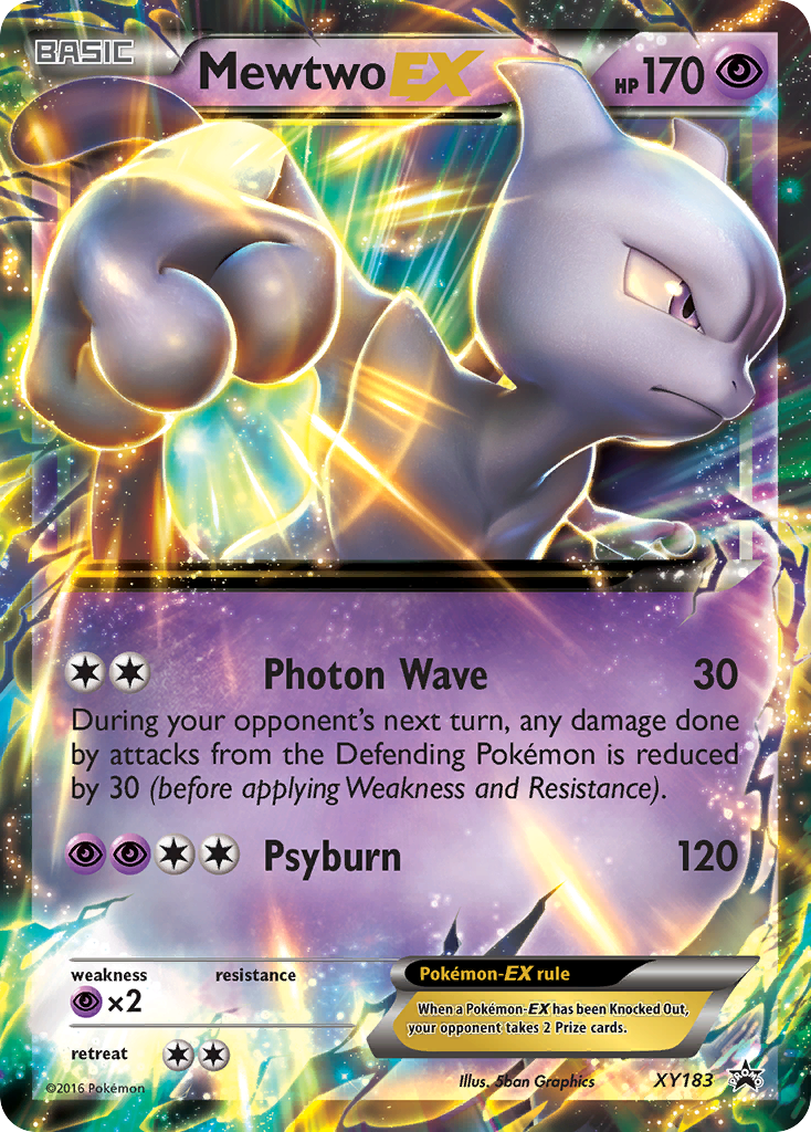 Mewtwo EX (XY183) [XY: Black Star Promos] | Chromatic Games