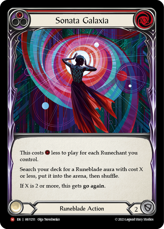 Sonata Galaxia [HVY251] (Heavy Hitters)  Rainbow Foil | Chromatic Games
