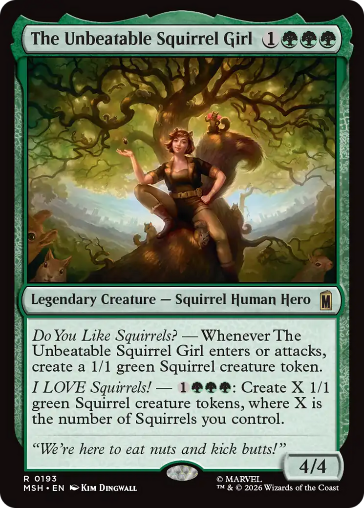 The Unbeatable Squirrel Girl [Marvel Super Heroes] | Chromatic Games