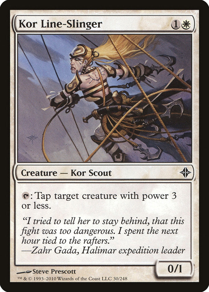 Kor Line-Slinger 30/248 (Rise of the Eldrazi)  | Chromatic Games