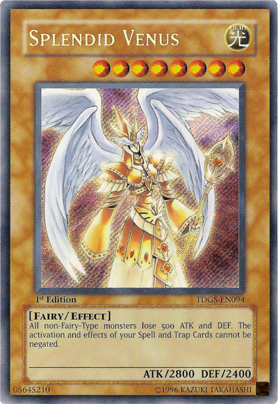 Splendid Venus [TDGS-EN094] Secret Rare | Chromatic Games