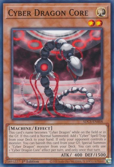 Cyber Dragon Core [SDCS-EN008] Common | Chromatic Games