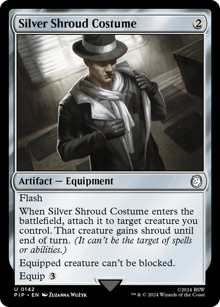 Silver Shroud Costume [Fallout] | Chromatic Games