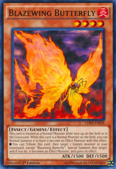 Blazewing Butterfly [LDK2-ENJ18] Common | Chromatic Games