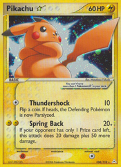 Pikachu Star (104/110) [EX: Holon Phantoms] | Chromatic Games