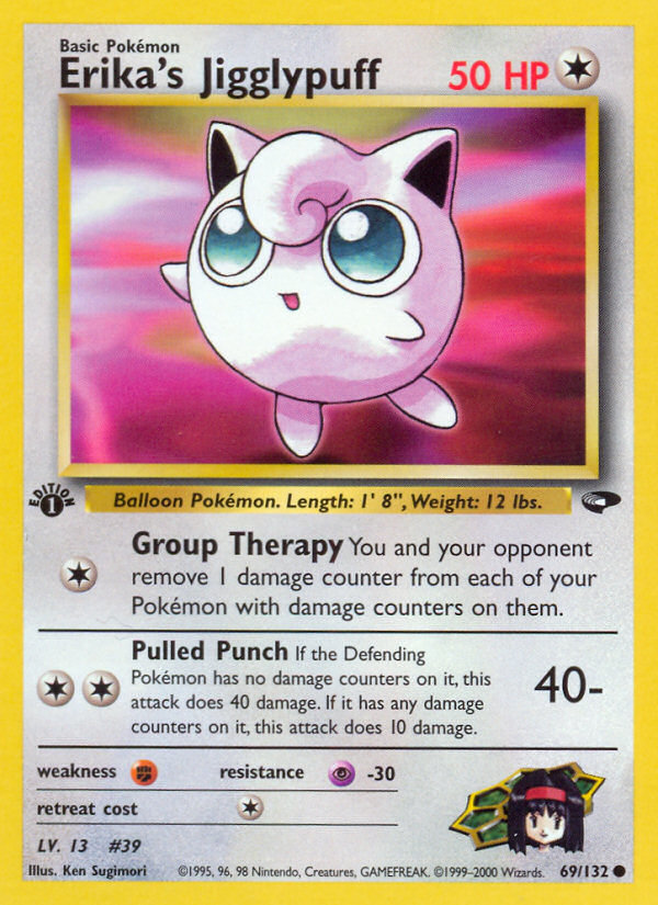 Erika's Jigglypuff (69/132) [Gym Challenge 1st Edition] | Chromatic Games