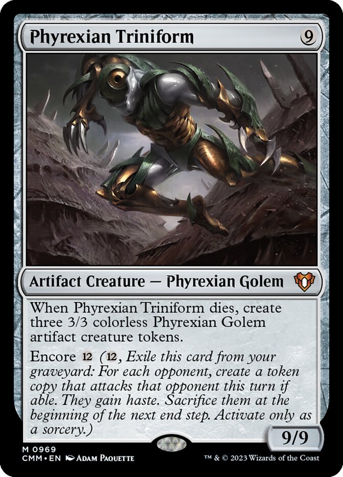 Phyrexian Triniform 969/451 (Commander Masters)  | Chromatic Games