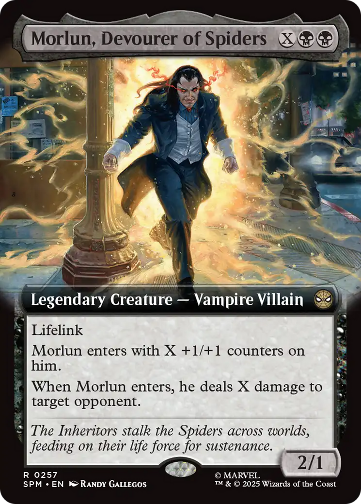 Morlun, Devourer of Spiders (Extended Art) [Marvel's Spider-Man] | Chromatic Games