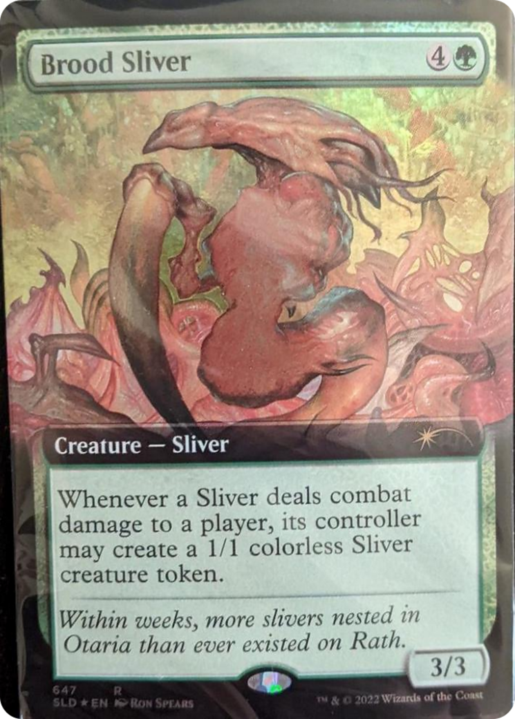 Brood Sliver (Extended Art) [Secret Lair Drop Promos] | Chromatic Games