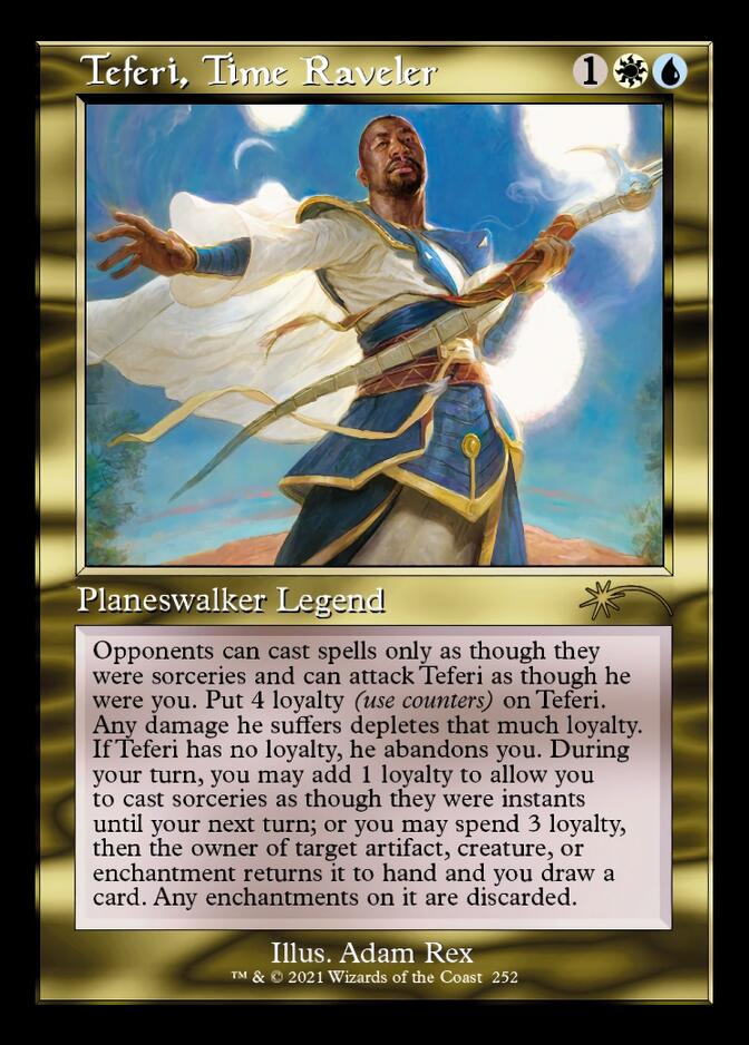 Teferi, Time Raveler (Retro) [Secret Lair Drop Series] | Chromatic Games