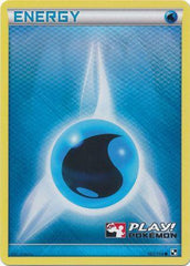 Water Energy (107/114) (Play Pokemon Promo) [Black & White: Base Set] | Chromatic Games