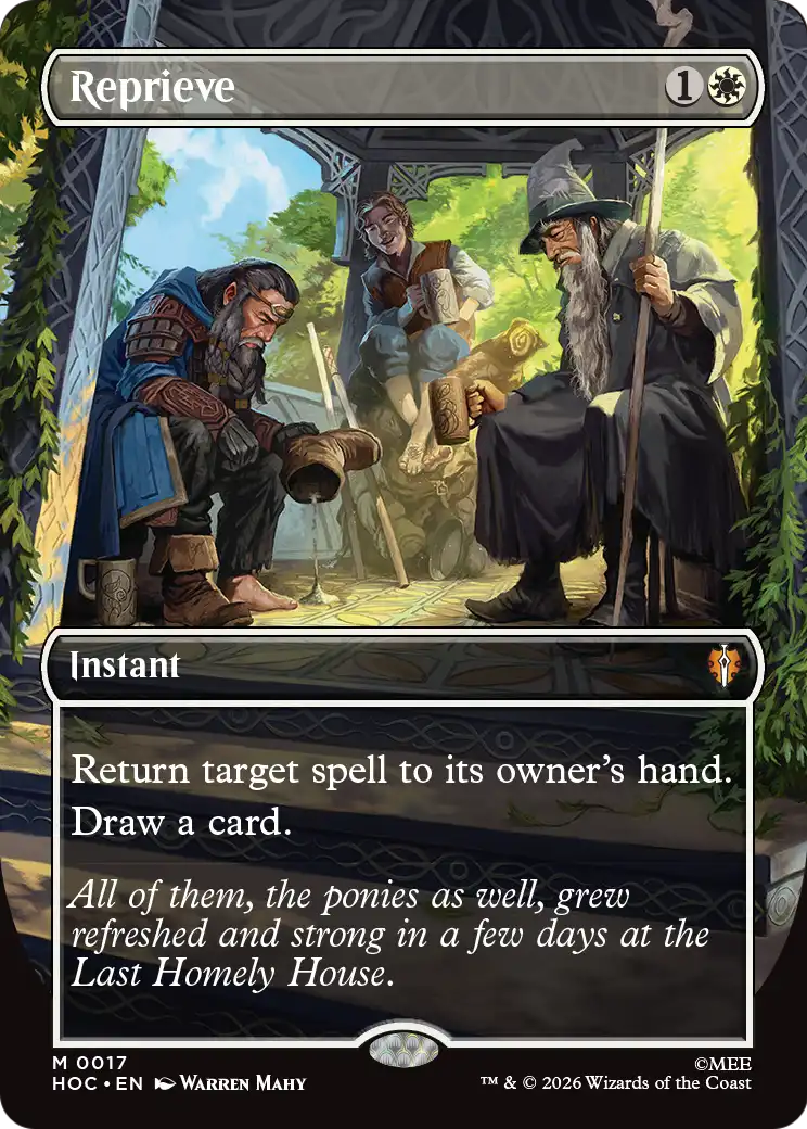 Reprieve (Borderless) [The Hobbit: Eternal-Legal] | Chromatic Games