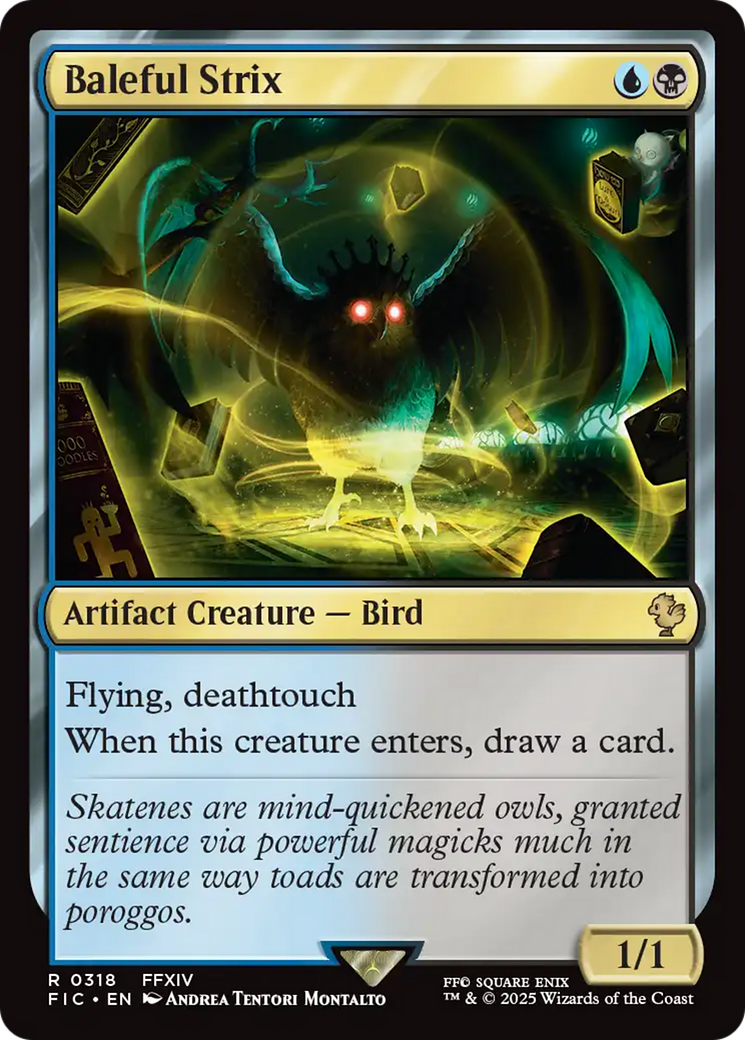 Baleful Strix [FINAL FANTASY Commander] | Chromatic Games